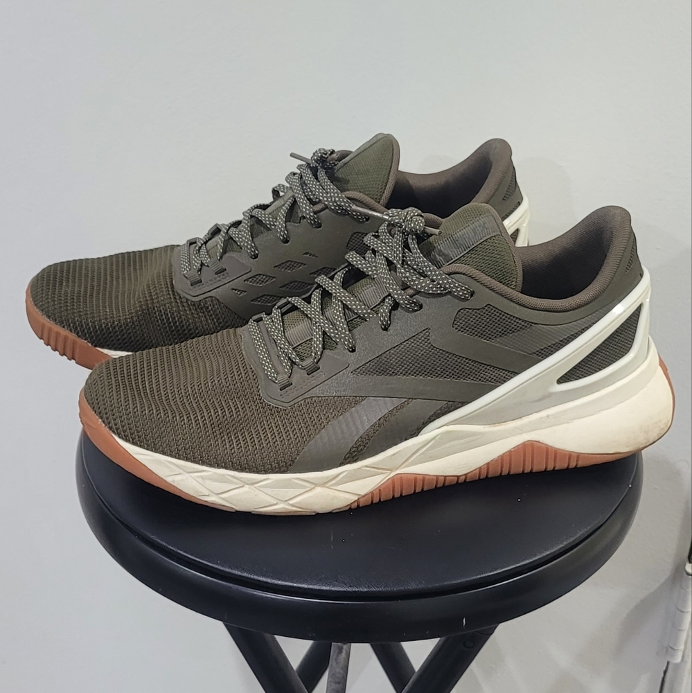Reebok Nanoflex, sz 11.5, Oliver Green
